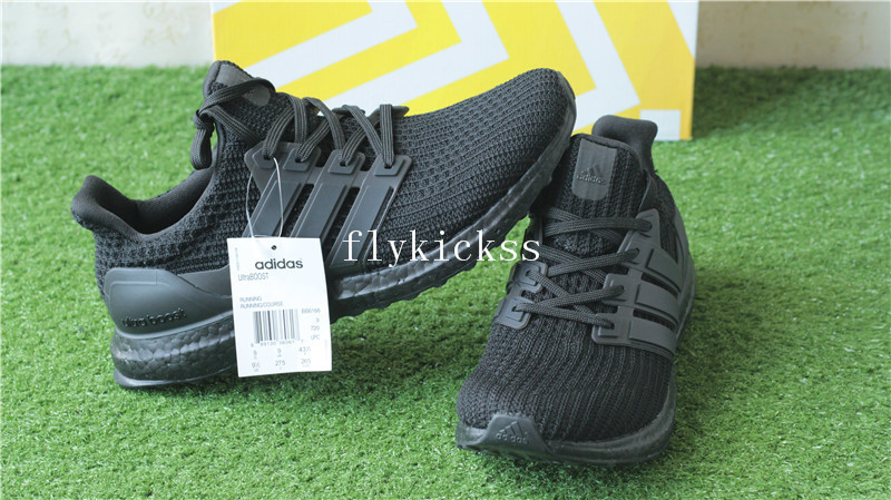 Real Boost Adidas Ultra Boost 4.0 Triple Black BB6166